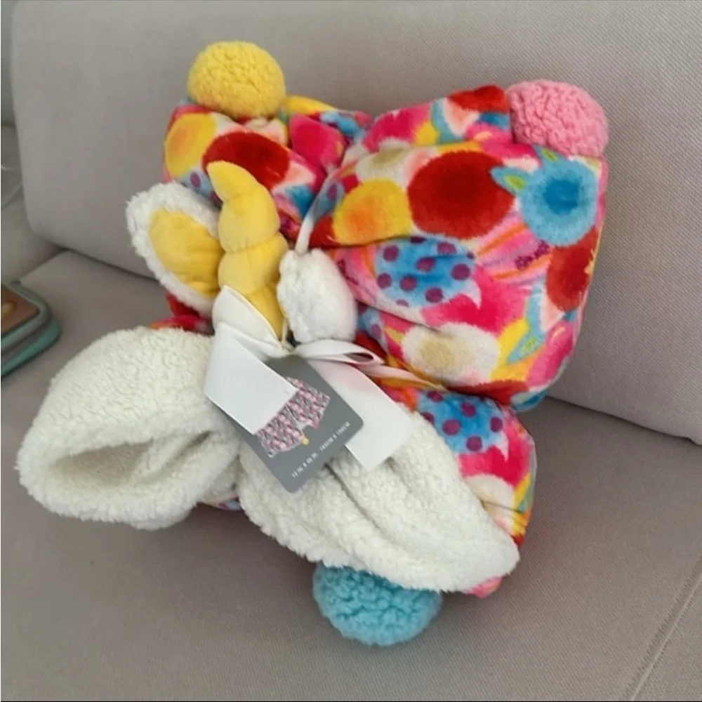 DISNEY PIXAR AUTHENTIC MERCH TOY STORY HOODED UNICORN SHERPA THROW NEW